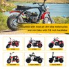 HIAORS 7/8" Mini Bike Throttle Cable Assembly Kit Compatible with