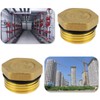 Briny River 2Pcs 20MM Button-Type Water Diverter Plug Compatible with
