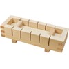 Yamako 792474 Hinoki Cypress Pressed Sushi Mold, Cuts 6 Pieces,