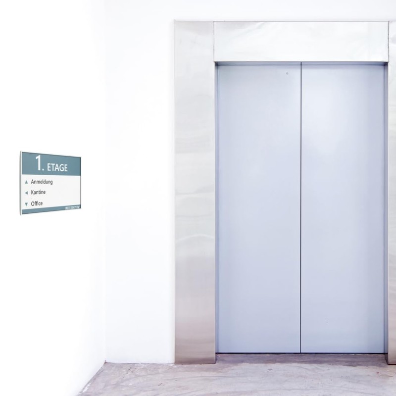 Logistic Sign System Tenuis Door Sign for Office (DIN A5