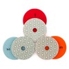 YDROWN 3 Step Diamond Polishing Pads 4 Inch Stone Abrasive