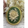 Fancy Fox Boutique St patricks Day Green Rose Celtic Gold