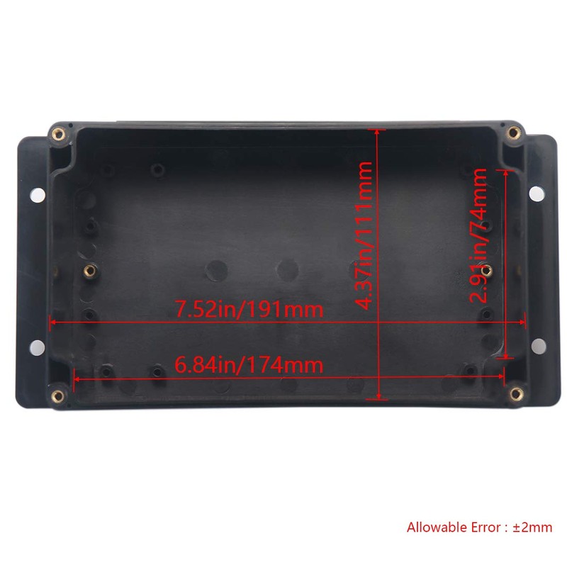 Raculety Project Box IP65 Waterproof Junction Box ABS Plastic Electrical