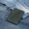 FOXHACKLE Leather Credit Card Holder Wallet for Men and Women,