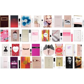 GHBB Women's Designer Perfume Sampler Lot Discovery Set x 15 Sample Vials - High End Fragrance Samples for Women, 15 Piece Set