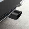 FALVFUN Car Exhaust Tip, 2.6" Inlet 3" Outlet 5.79" Length
