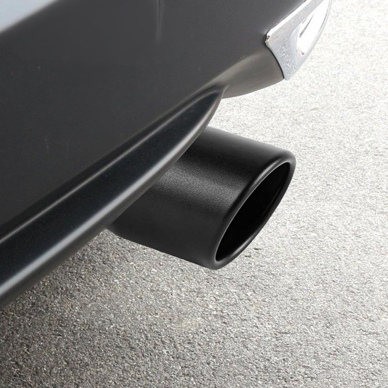 FALVFUN Car Exhaust Tip, 2.6" Inlet 3" Outlet 5.79" Length