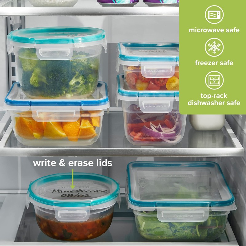 Snapware Total Solutions (14-Pack, Mixed Sizes) Plastic Food Storage Containers