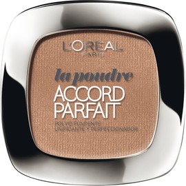 LOréal Paris Accord Parfait Polvos Compactos D5 Sable Doré Canelle Piel Media 9 g