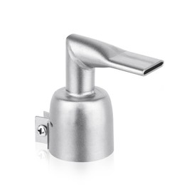 SWIGRANCE Hot Air Welding Nozzles 90 Degree 20mm Mouth Width, Stainless Steel Flat Welding Tip Nozzle Replacement for Hot Air Plastic Welder Heat Gun