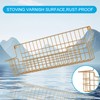 AURIKAR Spice Rack, 4-Pack Seasoning Organizer Wall Mounted for Kitchen