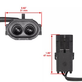 Caltric Oil Cooler Thermistor Switch Sensor for Polaris Trail Boss 325 2000 2001 2002