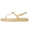 Crocs Women's Miami Thong Sandal Metallic Gold 8 Medium