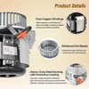 Fuabator HC21ZE123A, J238-150-15215 Draft Inducer Motor Kit Compatible with Jakel,