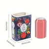 Small - Secret Garden Book-Shaped Decorative Vase, Ceramic Flower Vase
