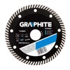 Graphite Professional Turbo Diamond disc Blade Super Thin 125 x