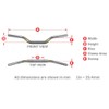 Pro Taper Seven Eighths Handlebars - Standard 7/8 (School Boy