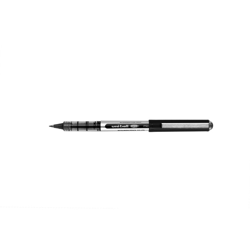 uni-ball Eye Micro UB-150 Rollerball Pens - Black, Pack of