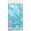 Unique Party Underwater Mermaid Rectangular Plastic Table Cover | 1