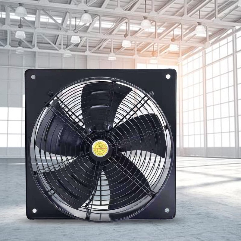 VPABES 12 inch Portable Exhaust Fan, 125W Wall Mounted Vent
