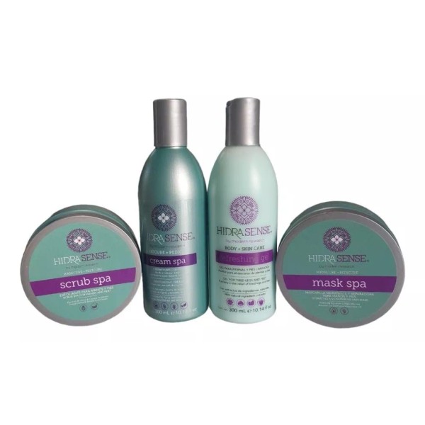 Hidrasense Exfoliante, Mascarilla, Crema Y Gel Pedicure - Hidra Sense