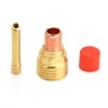 Tig Torch Glass Cup Collet Brass Replacement Welding Equipment Accessories