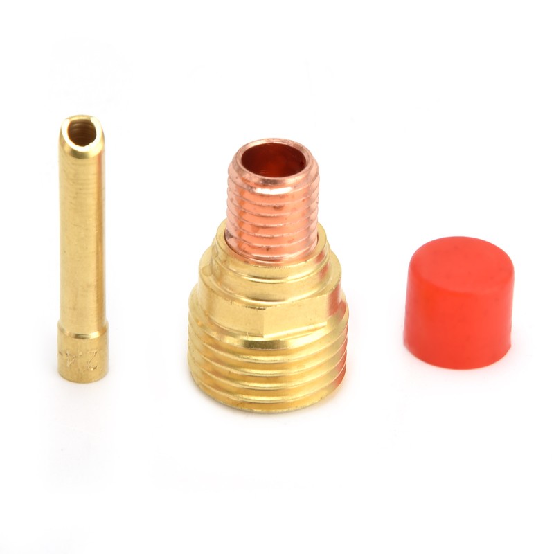 Tig Torch Glass Cup Collet Brass Replacement Welding Equipment Accessories