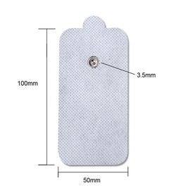 Gel Pads 10 * 5cm Replacement Pads for Digital Massager (10* Pieces)