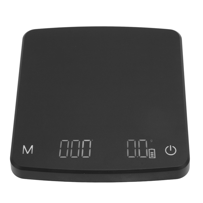 Digital Coffee Scale with Timer USB Rechargeable 0.1g High Accuracy