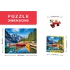 Springbok 1000 Piece Jigsaw Puzzle Calm Canoes - Made in