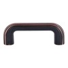Victoria Falls 3" Center Bar pull Finish: Brushed Satin Nickel