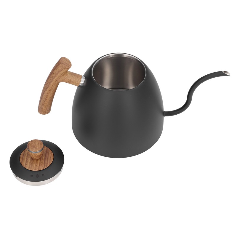 Pour Over Kettle 800ml Ergonomic Handle Rustproof Stainless Steel Anticorrosion