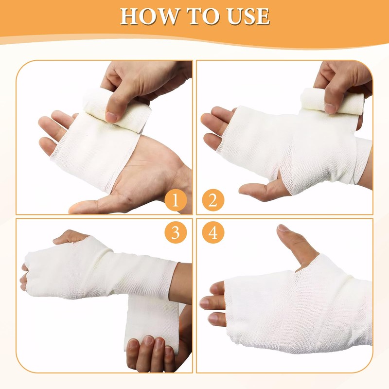 Elastic Bandage, Compression Bandage, Compression Bandages, Permanent Elastic Bandages, Gauze