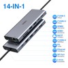 USB C Docking Station Dual Monitor HDMI for Dell HP,
