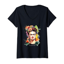 Womens Frida Kahlo - Variety of items V-Neck T-Shirt