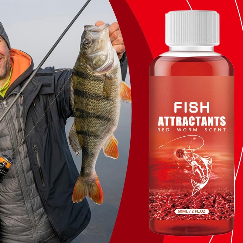 Fish Attractant | 60ml Fish Lure Attraction Enhancer | High-Visibility