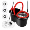 Spin Mop and Bucket with Wringer Set, 360° Rotating Mop