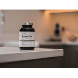 RunnerVits Sleep & Recovery Supplement for Runners – Magnesium Bisglycinate & Zinc, Supports Sleep, Muscle Recovery & Relaxation, Night-Time Recovery Formula, 120 Capsules, Made in UK