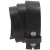 HC Women's Men's Premium Buffalo Leather Belt with Press Stud,