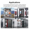 40A 2P DC Circuit Breaker with DIN Rail 600V 10kA