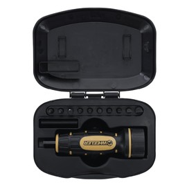 Wheeler Manual Firearms Accurizing Torque Wrench with Inch/Pounds Measurement, Bits and Storage Case for Scope Mounting, Gunsmithing and Maintenance