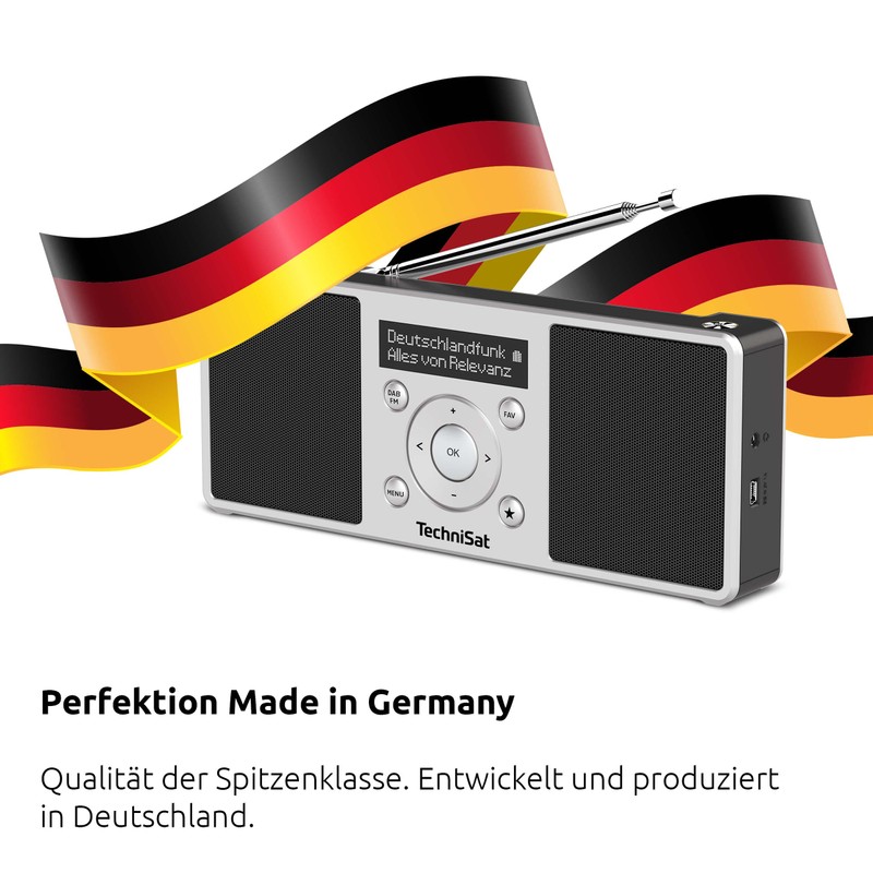 Nordmende Transita Digital Radio Stereo Silver/black