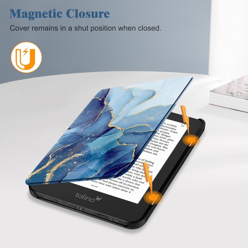 Fintie Case for Tolino Shine Color/Shine (2024)/Shine 4(2022) & Kobo