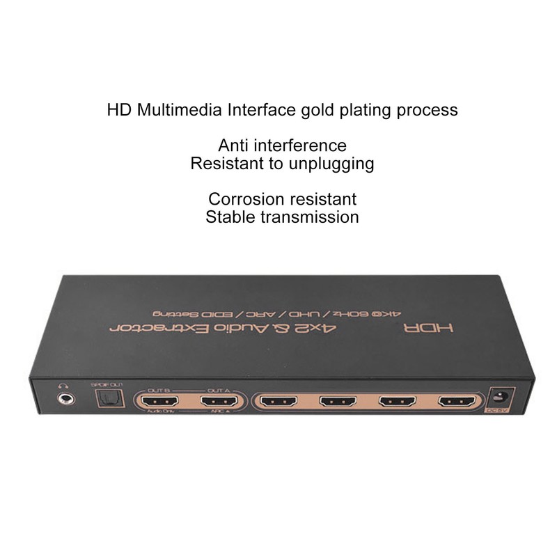 HDR HD Multimedia Interface Switcher Support 4K At 60Hz UHD