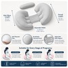 U-Shaped Maternity Pillow for Side Sleeping – Full Body Pregnancy