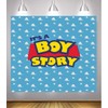 Art Studio It's a Boy Story Backdrop Birthday Party Theme