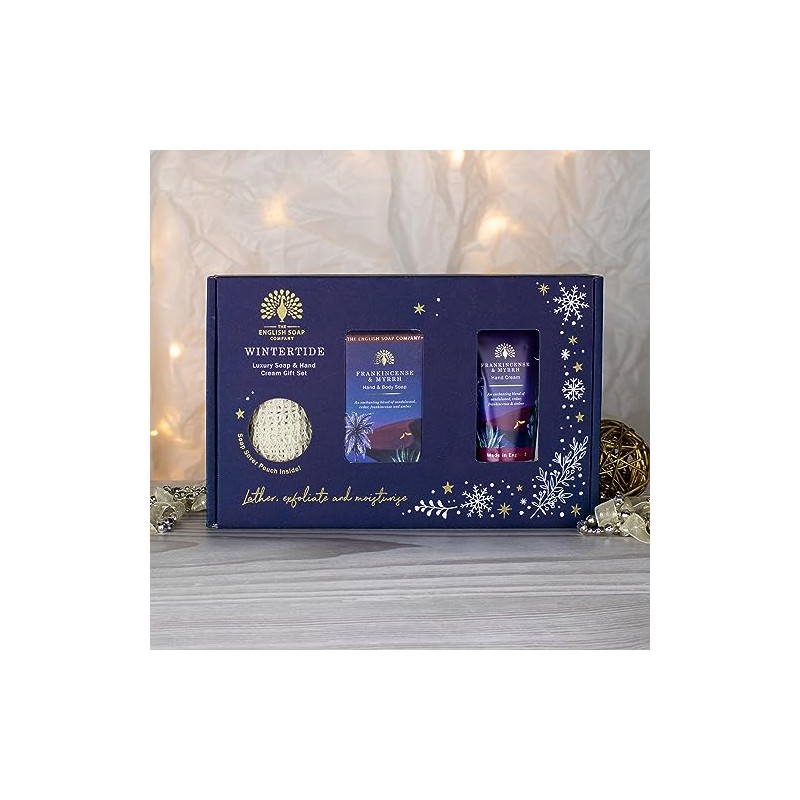 Wintertide Frankincense & Myrrh Luxury Soap & Hand Cream Hand