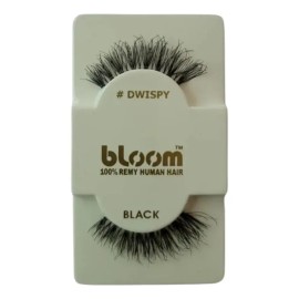 12 Pestañas Tira Bloom 100% Natural Docena Solo Modelo #dw