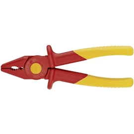 Knipex Plastic Flat Nose Pliers insulating plastic, with soft plastic zone for better grip 180 mm 98 62 01