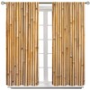 Bamboo Curtains, Bamboo Tree Image Traditional Chinese Calligraphy Style